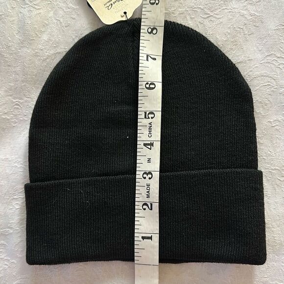 Blue Q Beanie Knit Head Insulator Skull Black Unisex - Picture 3 of 8